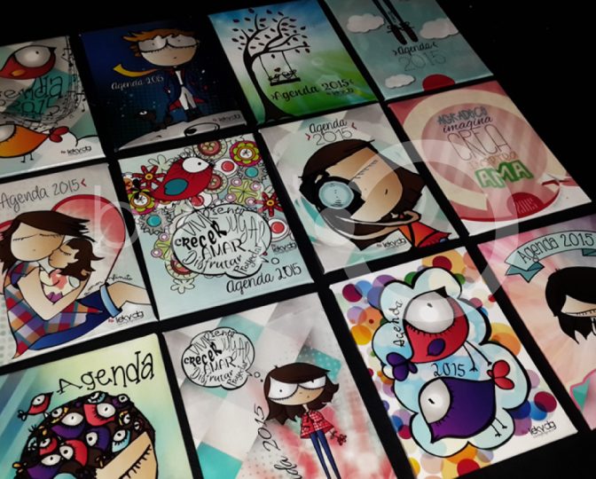 Agendas lEkY dg — Ilustración · Edición artesanal