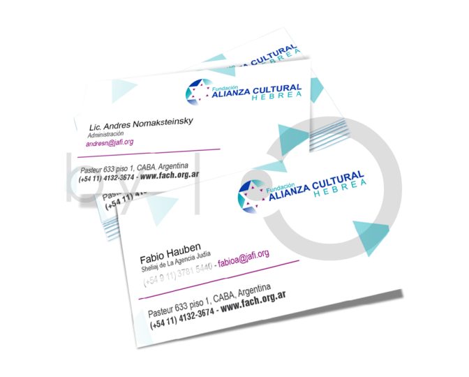 Fundación Alianza Cultural Hebrea — Branding