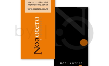 Noe Otero . Tarjeta Personal