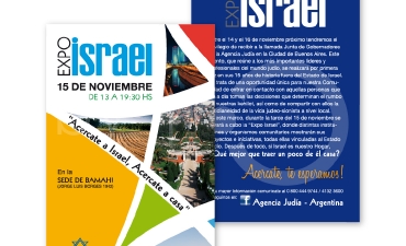 Expo Israel . Flyer